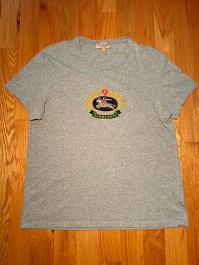 Burberry Embroidered Logo Tshirt
